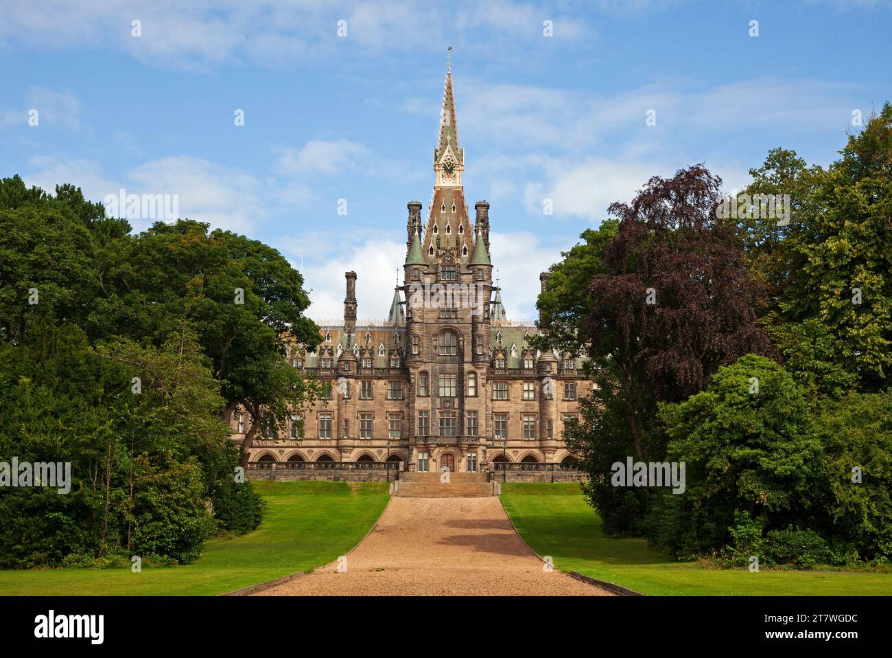 Il Fettes College è una delle principali scuole indipendenti nel cuore di Edimburgo, Scozia, Regno Unito Foto Stock