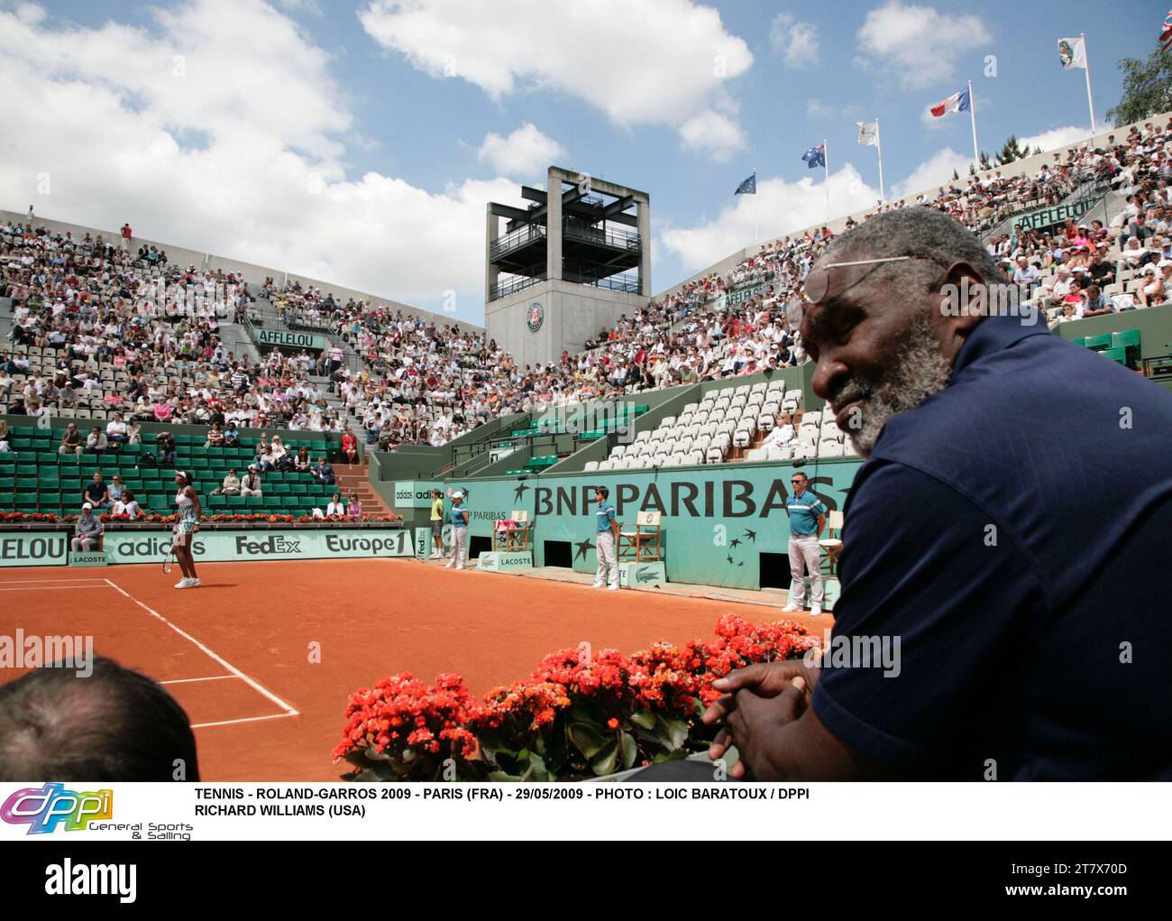 TENNIS - ROLAND-GARROS 2009 - PARIGI (FRA) - 29/05/2009 - FOTO : LOIC BARATOUX / DPPI RICHARD WILLIAMS (USA) Foto Stock