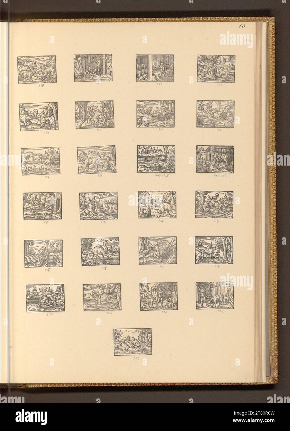 Virgil Solis d. Ä. (Ausführende r Künstler in) Favole dell'Esopo. Woodcut 1566 , 1566 Foto Stock