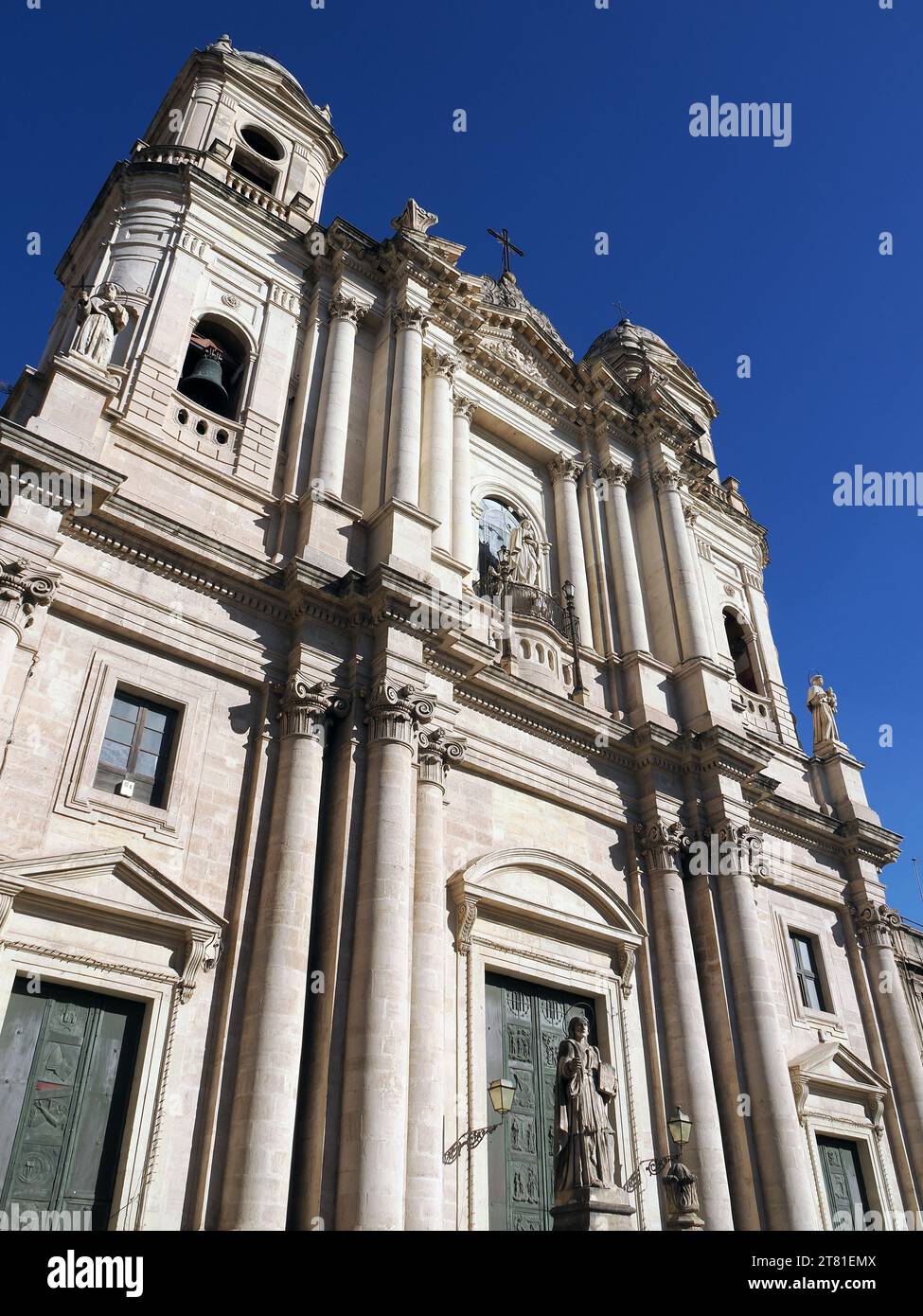 Chiesa di San Francesco d'Assisi all'Immacolata Chiesa Cattolica Romana, Catania, Sicilia, Italia, Europa Foto Stock