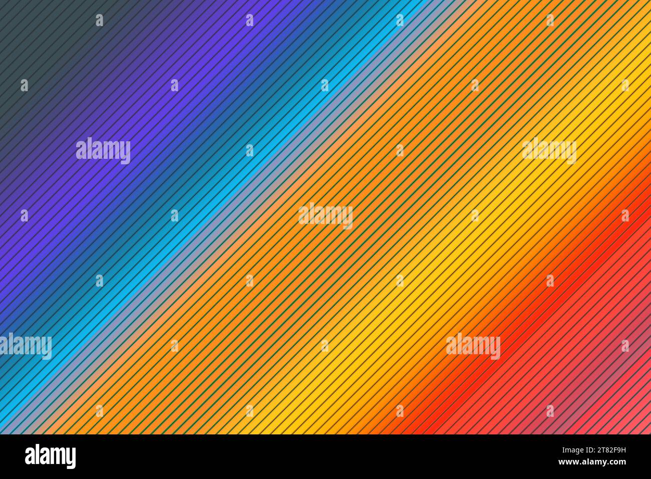 Sfondo colorato sfumato arcobaleno adatto per sfondo, banner Web, landing page Foto Stock