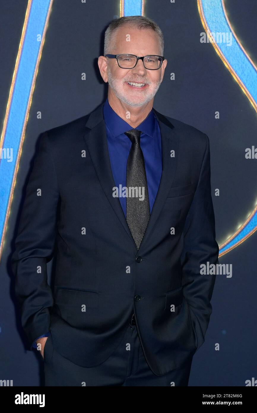 Roma, Italia. 17 novembre 2023. Chris Buck partecipa al tappeto blu per la prima del film Disney Wish allo Space Cinema Modreno. Credito: SOPA Images Limited/Alamy Live News Foto Stock