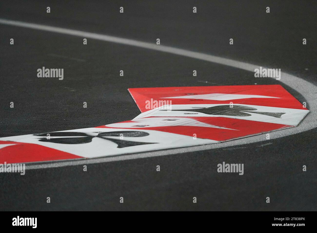 17 novembre 2023, Las Vegas Street Circuit, Las Vegas, FORMULA 1 HEINEKEN SILVER LAS VEGAS GRAND PRIX 2023, nei viottoli di Las Vegas. Foto Stock