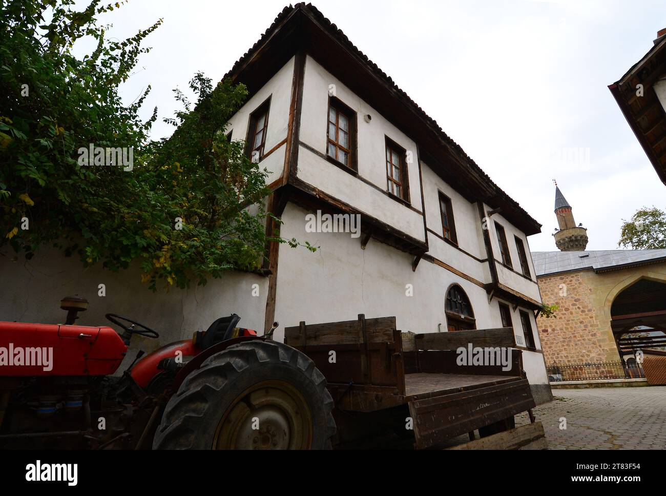 Osmaneli è una città vecchia situata a Bilecik, in Turchia. Ha case storiche, chiese e moschee. Foto Stock
