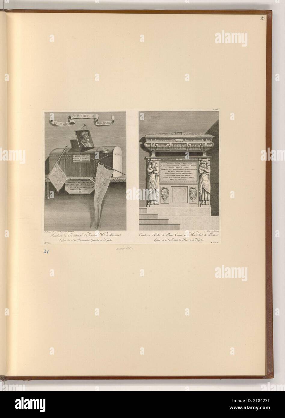 Richard Saint-non (an der Entstehung Beteiligte r) viaggio pittoresco o descrizione dei regni di Napoli e Sicilia. Incisione rame, incisione 1781 , 1781 Foto Stock