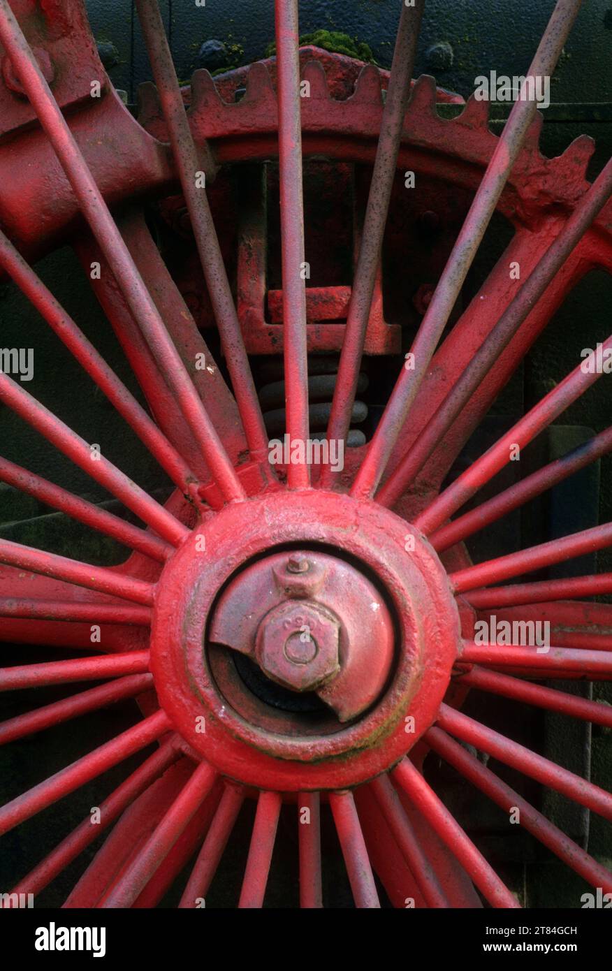 Razze per attrezzature agricole, Antique Powerland, Brooks, Oregon Foto Stock