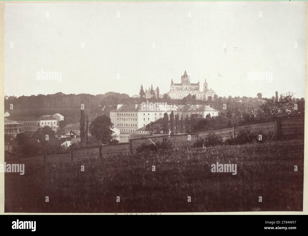 Franz von Reisinger Lemberg. Carta di albumina, su carta composita 1872 , 1872 Foto Stock