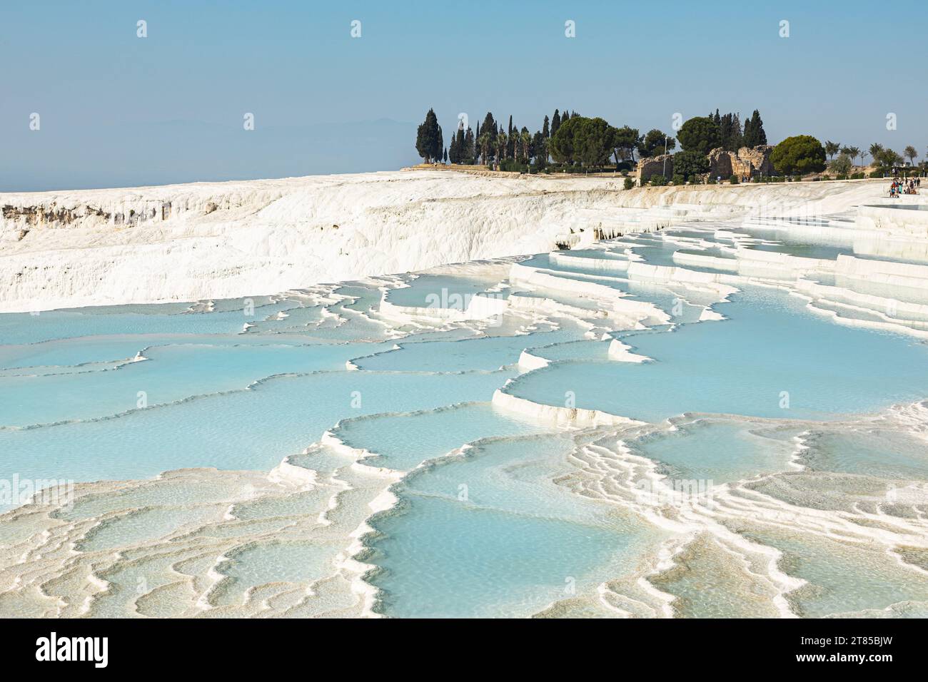 Pamukkale, Turchia Foto Stock