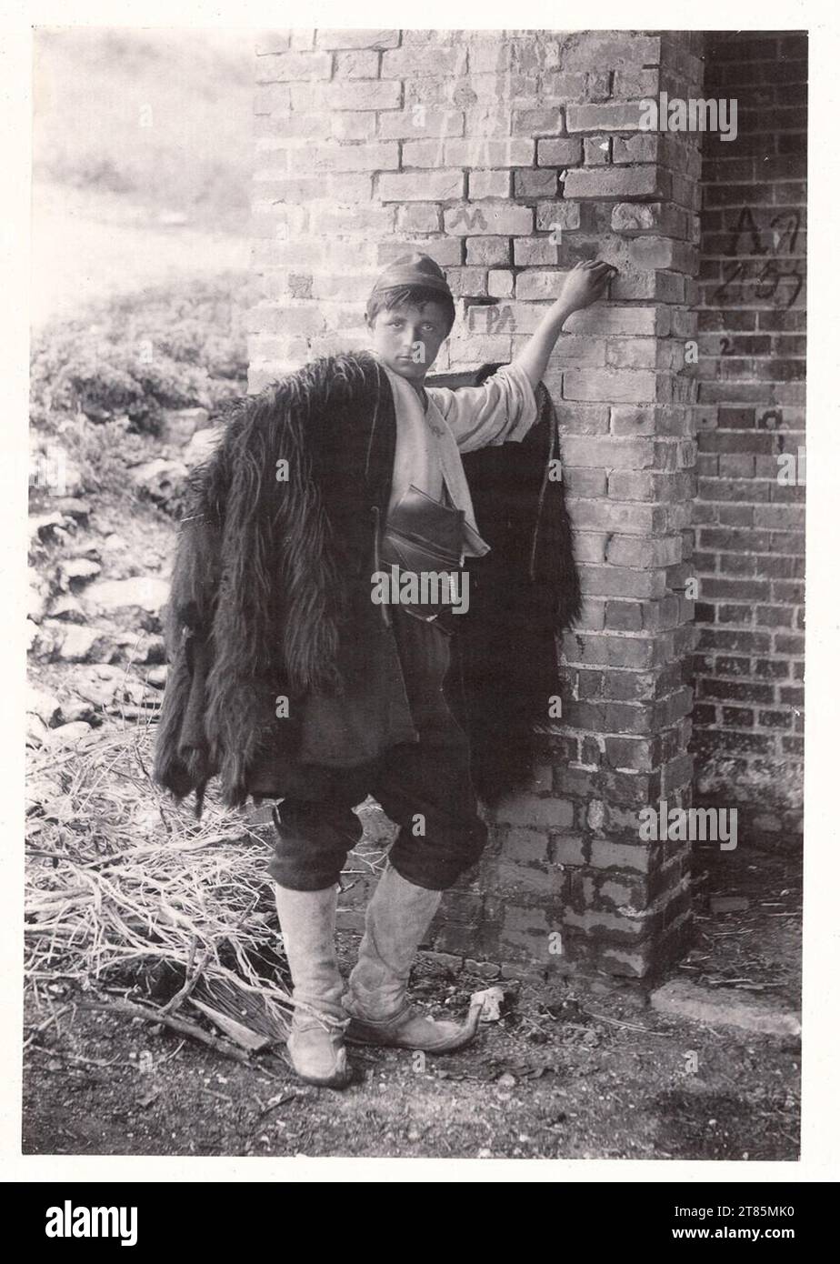 Nathaniel von Rothschild pastore italiano. Platinotype, sulla scatola intorno al 1893 Foto Stock