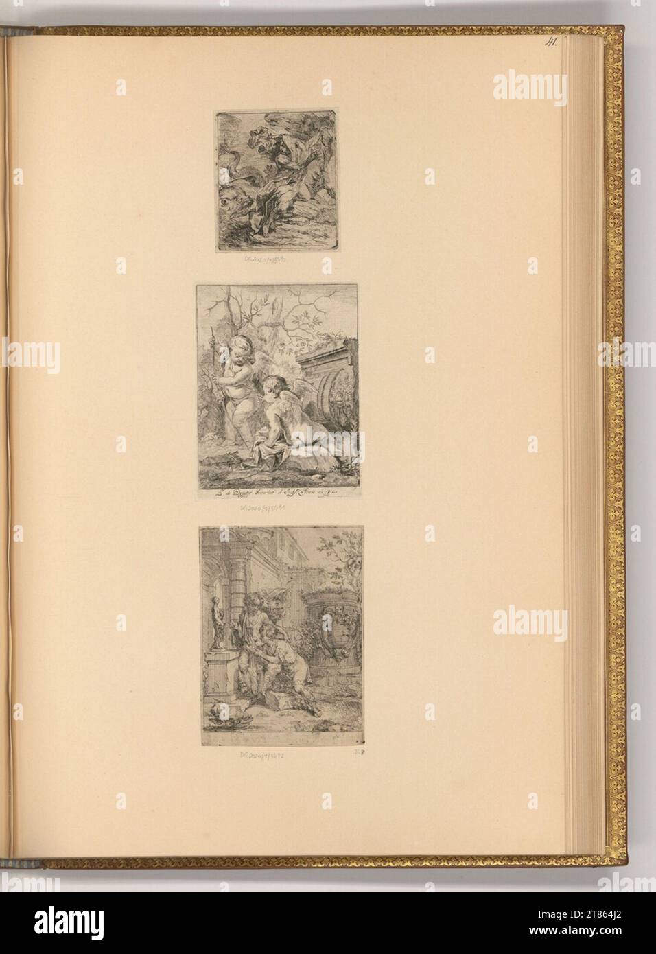 Lodewyk de Deyster (Ausführende r Künstler in) varie scene. incisione 1670-1711 , 1670/1711 Foto Stock