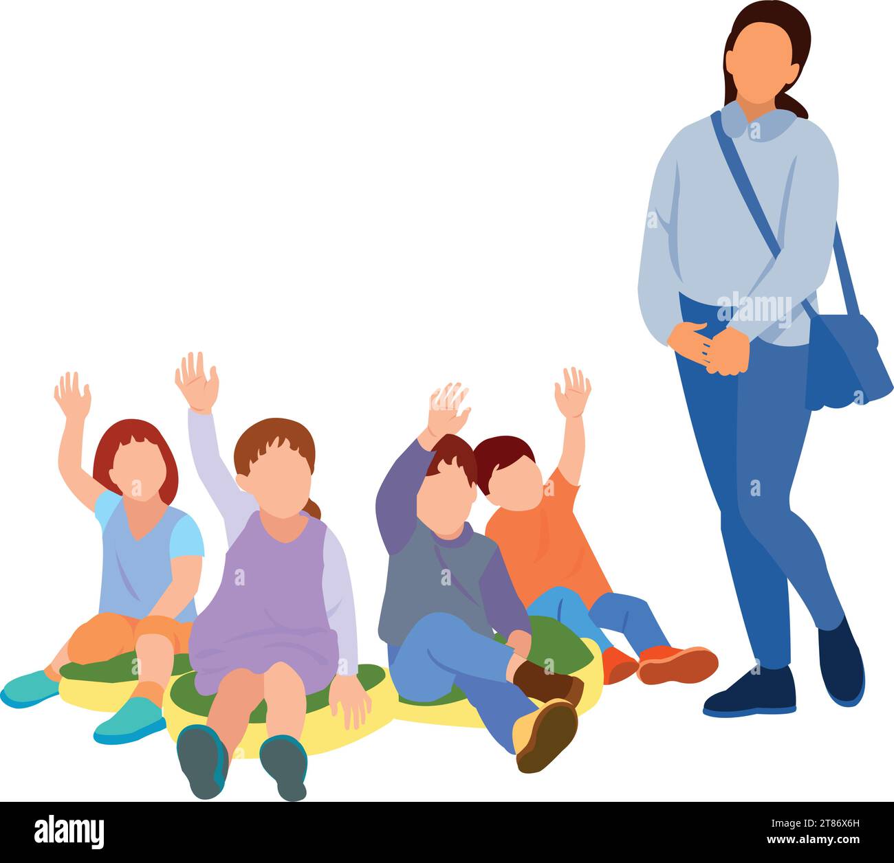 V-neck T-shirt In Pure Linen - Ige Netton - Foto 10