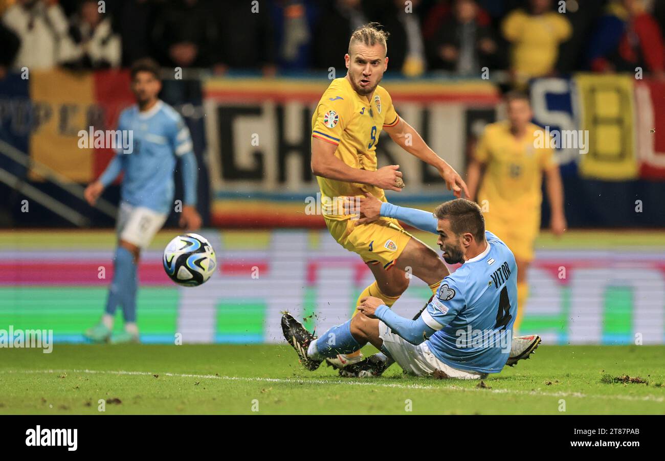 Israele Romania Gruppo i qualificazioni europee UEFA EURO 2024 2023. 18 novembre, Puskás Israele Romania Gruppo i qualificazioni europee UEFA EURO 2024 2023. 18 novembre, Puskás