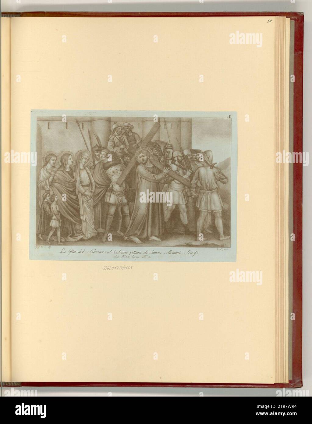 Unbestimmt (incisore) applicazione incrociata (illustrazione del libro). Incisione, piastra fonica 1780-1840 , 1780/1840 Foto Stock