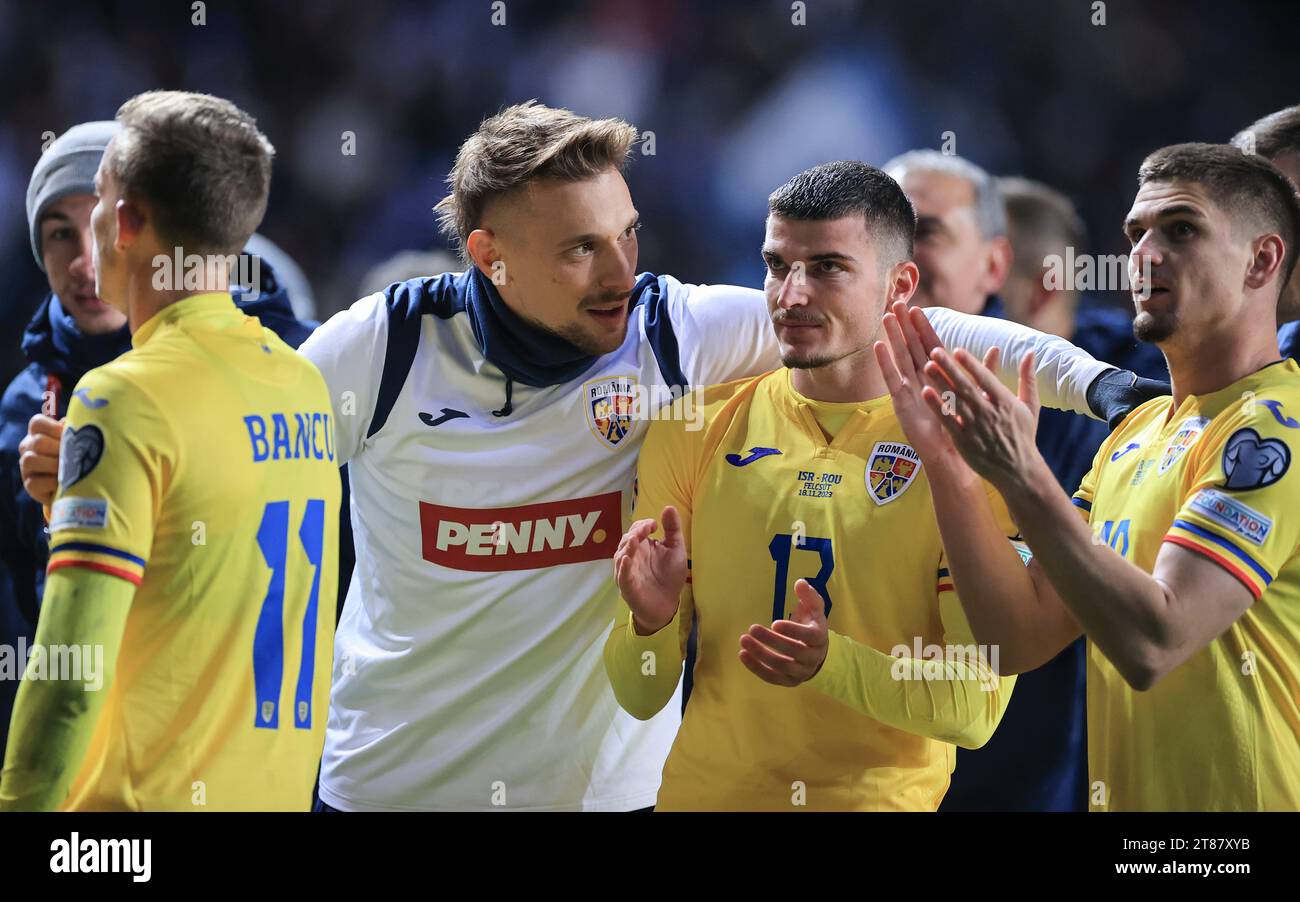 Israele Romania Gruppo i qualificazioni europee UEFA EURO 2024 2023. 18 novembre, Puskás Israele Romania Gruppo i qualificazioni europee UEFA EURO 2024 2023. 18 novembre, Puskás