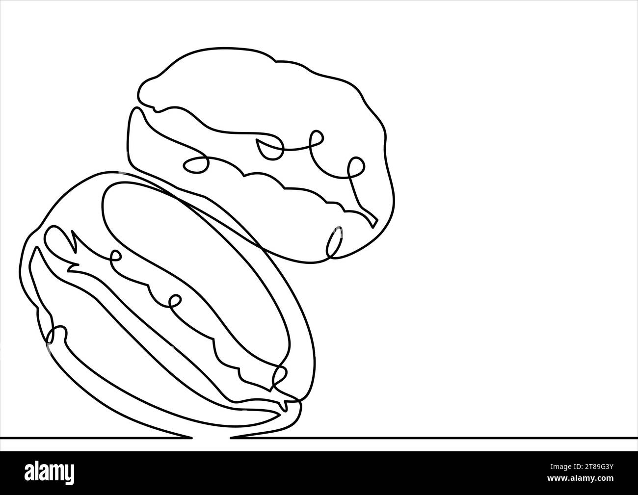 Icona vettore chicchi di caffè, simbolo della caffeina. linea-linea continua Illustrazione Vettoriale