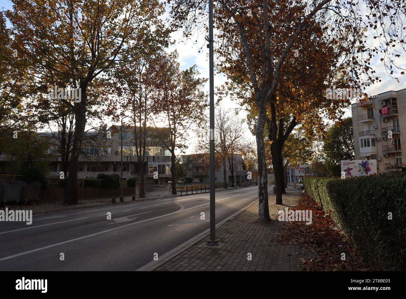 Autunno a Brotnjo. Foto Stock