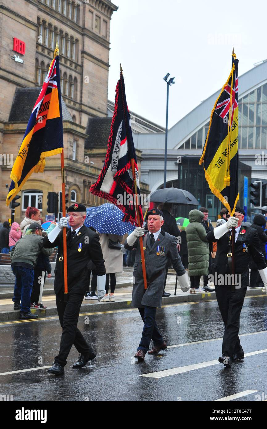 Remembrance Sunday, Liverpool, 12 novembre 2023. Foto Stock