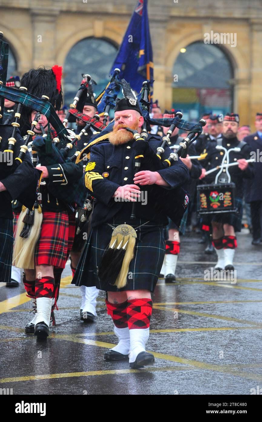 Remembrance Sunday, Liverpool, 12 novembre 2023. Foto Stock