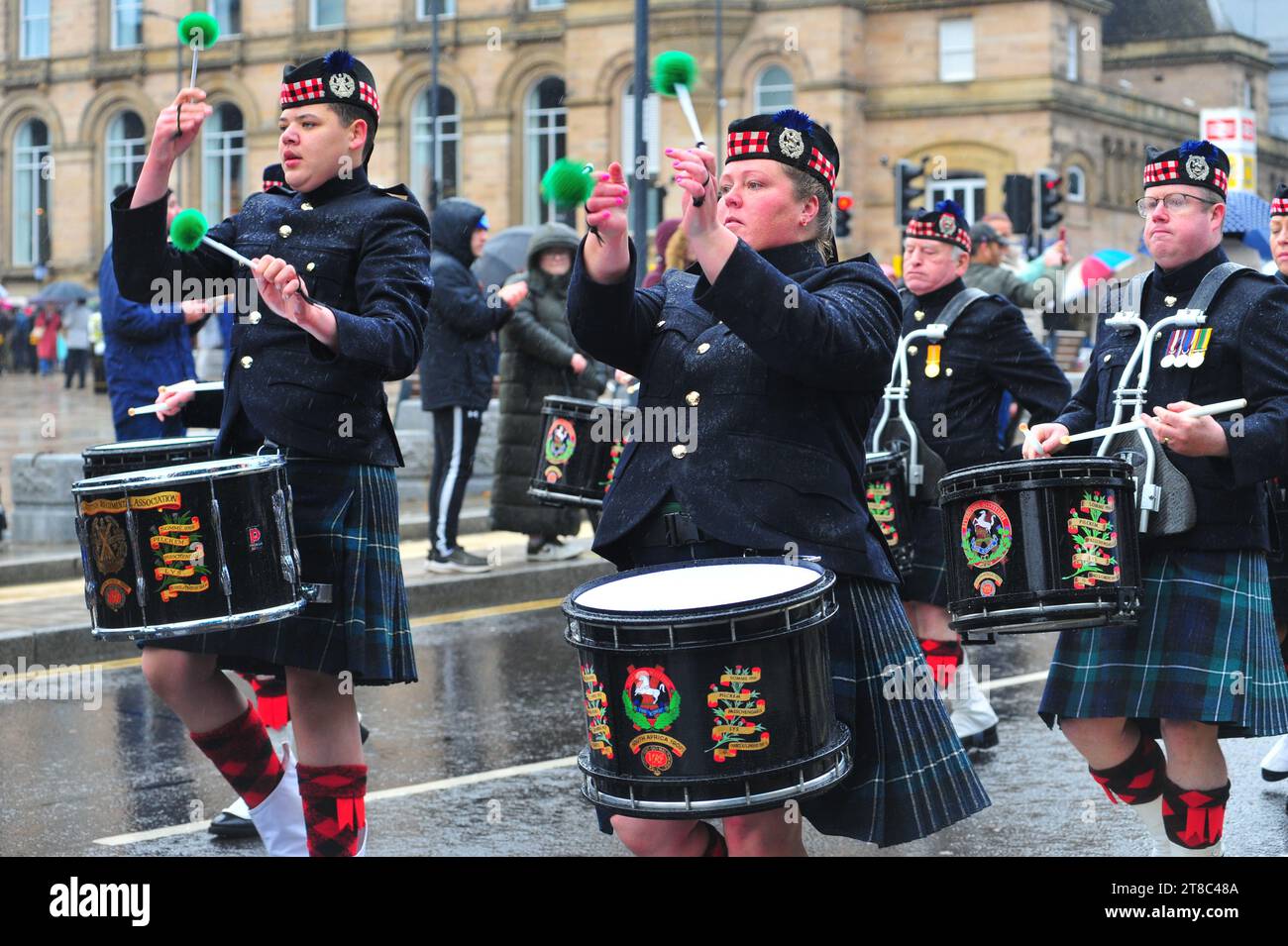 Remembrance Sunday, Liverpool, 12 novembre 2023. Foto Stock