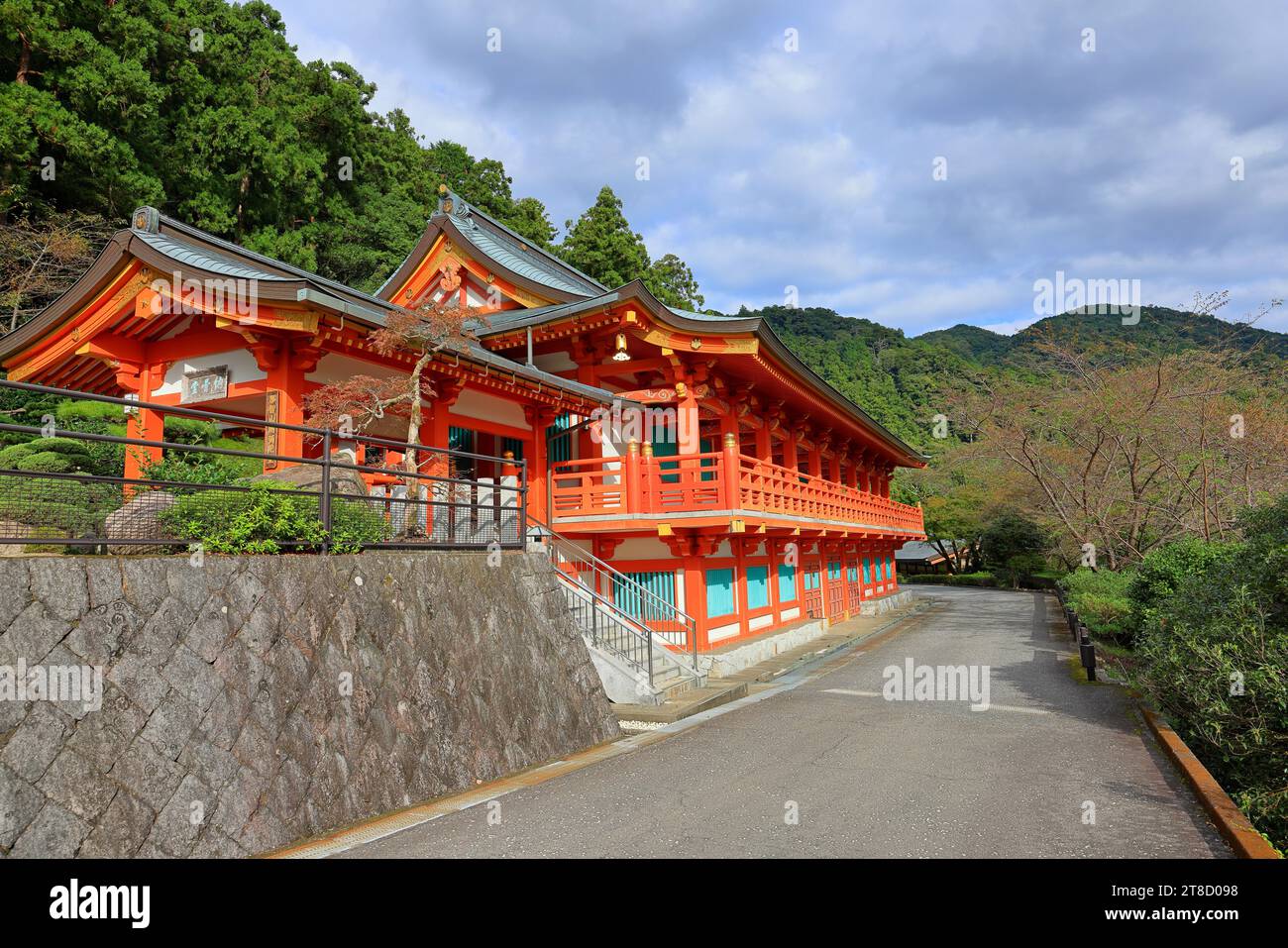 Grande Santuario di Kumano-Nachi Taisha a Nachisan, Nachikatsuura, Wakayama, Giappone Foto Stock