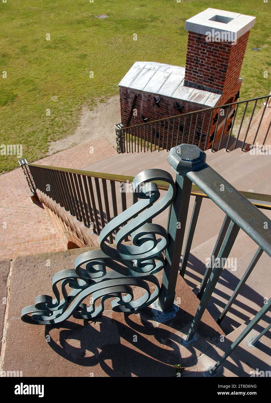 Il Fort Macon State Park, nella contea di Carteret, North Carolina Foto Stock