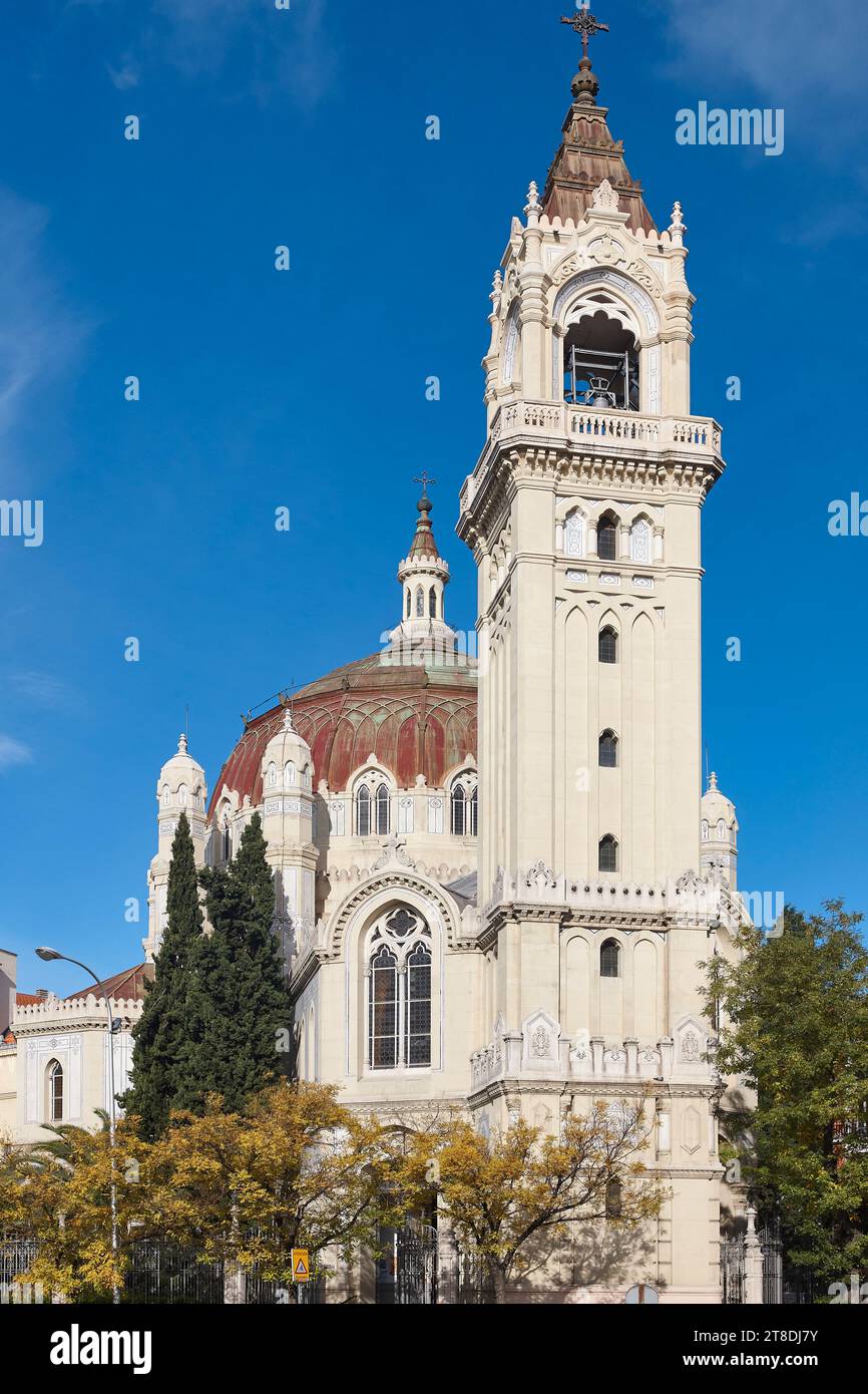 Chiesa di San Manuel e San Benito. Centro di Madrid. Spagna Foto Stock