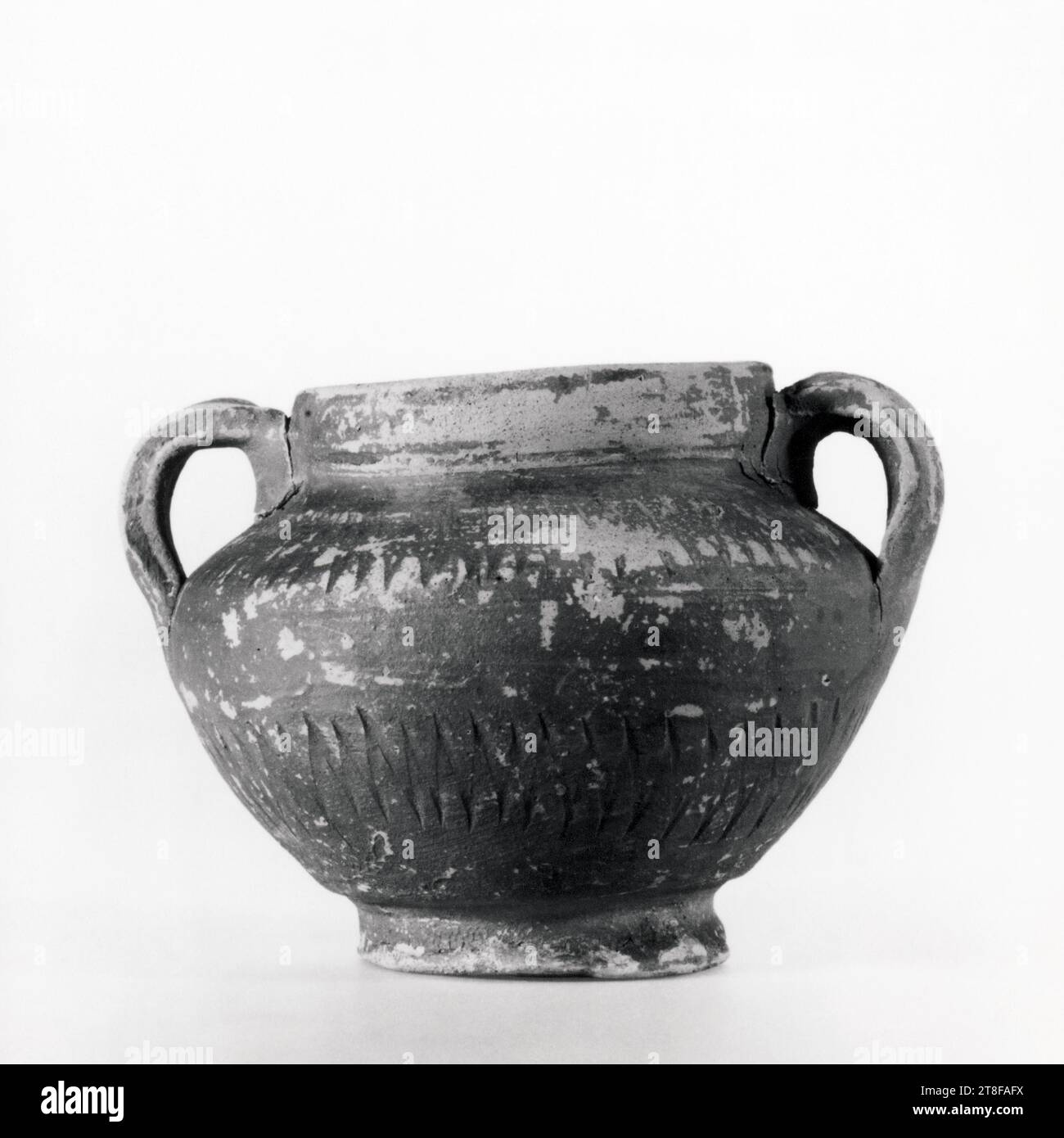 Mini krater, container, nave, Krater, licenziato, modellato, altezza 6,5 cm, ceramica, ceramica, corsivo Foto Stock