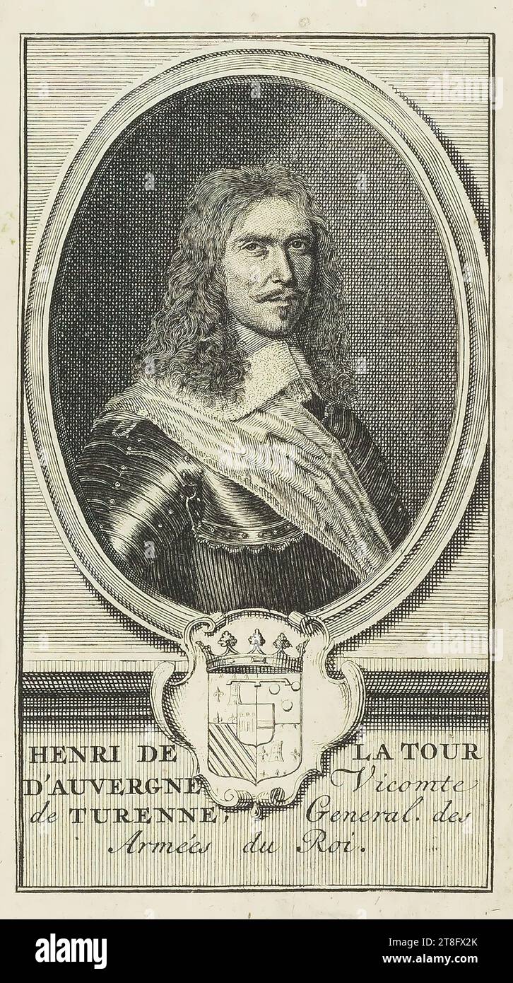 HENRI DE LA TOUR, D'AUVERGNE visconte, de TURENNE, generale. Degli eserciti del re Foto Stock
