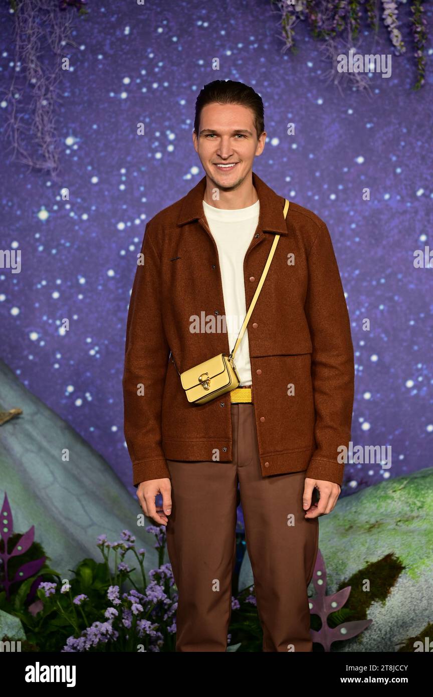 Londra, Regno Unito. 20 novembre 2023. Chris Kowalski partecipa alla premiere britannica "WISH" di Disney all'ODEON Luxe Leicester Square. Credito: Vedere li/Picture Capital/Alamy Live News Foto Stock