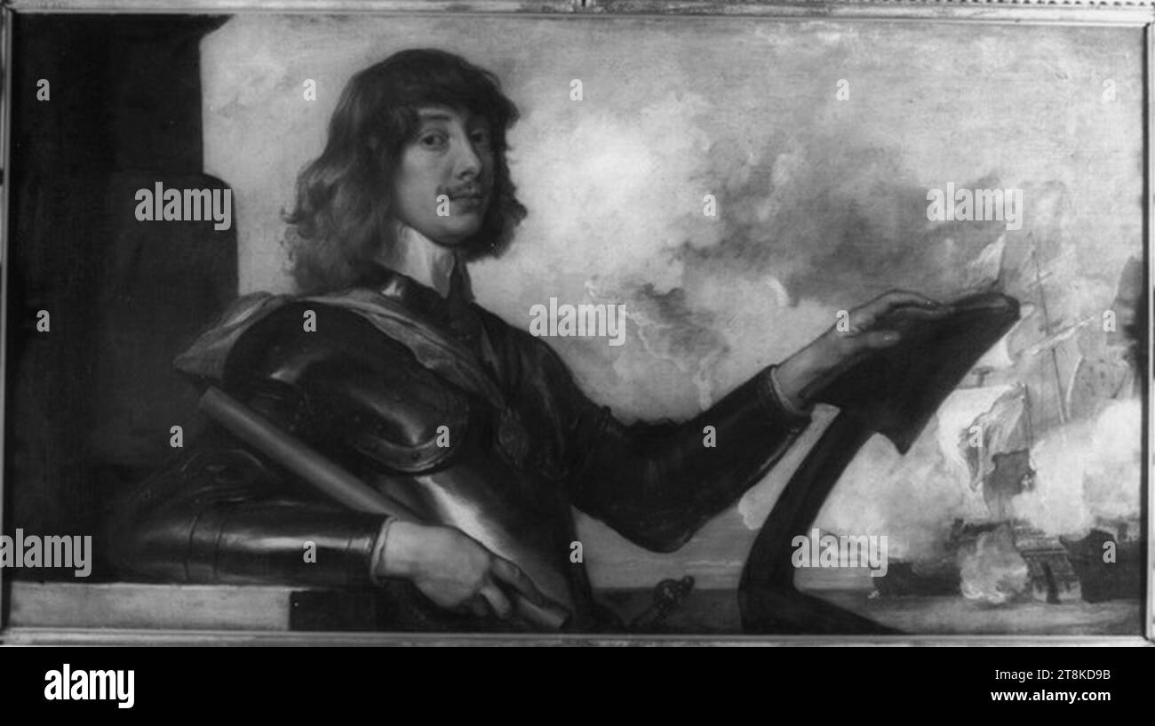 Van Dyck - Ritratto di Algernon Percy, X conte di Northumberland (1602-1668), Lord High Admiral, ca. 1638. Foto Stock