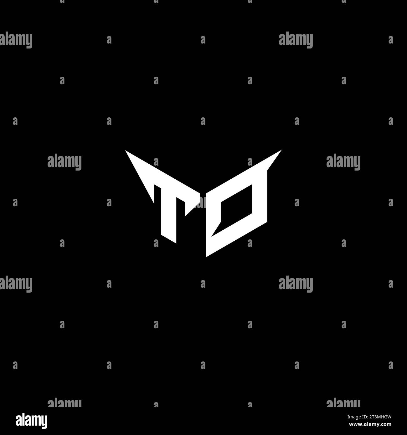 AL logo dell'emblema Premium, spazio iniziale e concetto di design di gioco Illustrazione Vettoriale