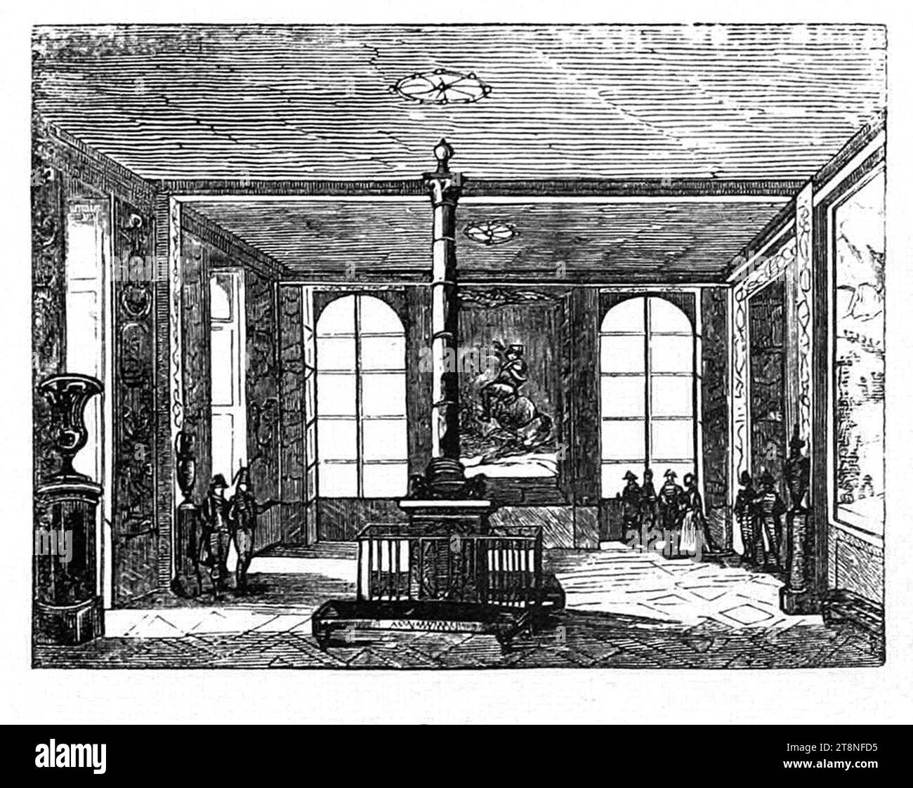 Versailles, Salle Marengo 1841. Foto Stock