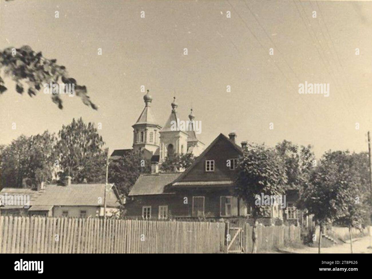 Vialejka, Asipaŭskaja-Doŭhaja. Вялейка, Асіпаўская-Доўгая (22.06.1941). Foto Stock