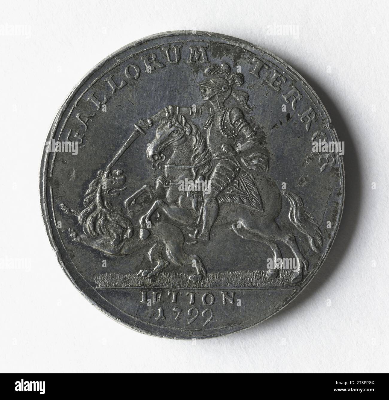 A. V. Suvorov (1729-1800), Anonimo, Medal Engraver, Array, Numismatic, gettone, peltro, dimensioni - pezzo: diametro: 3,2 cm, peso (tipo dimensione): 12,63 g. Foto Stock