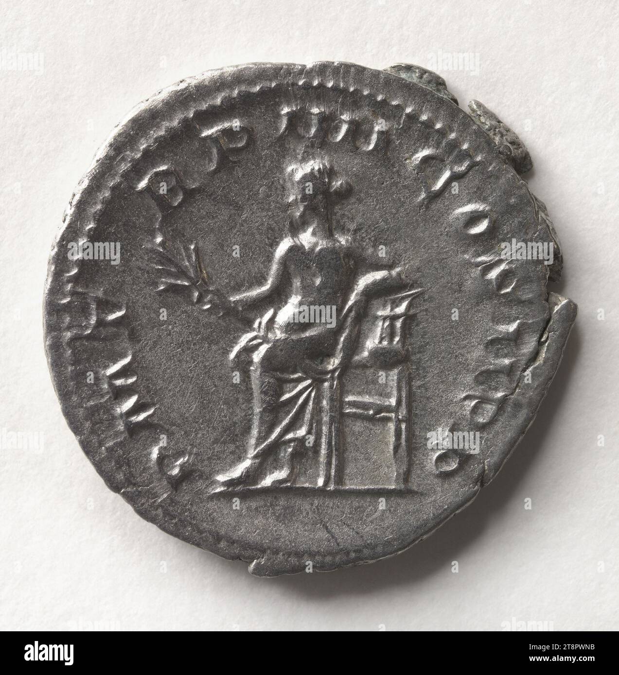 Antoniniano di Gordiano III, 240-243, Anonimo, Array, Numismatics, monetazione, Roma, taglie - opera: diametro: 2,1 cm, peso (tipo taglia): 4,38 g. Foto Stock