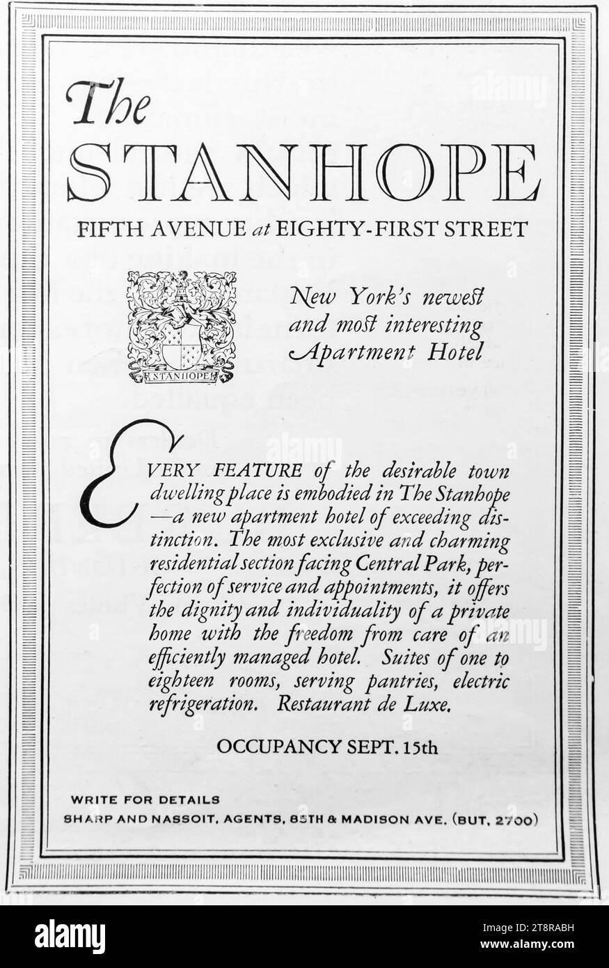 Hotel vecchi Foto e Immagini Stock in Bianco e Nero - Alamy