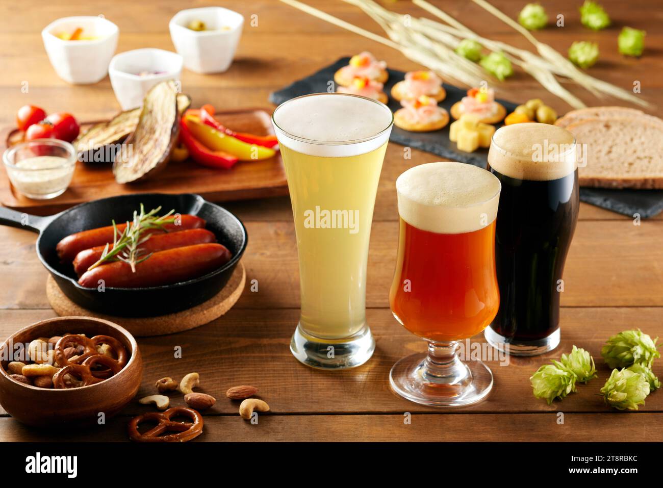 Birra artigianale Foto Stock