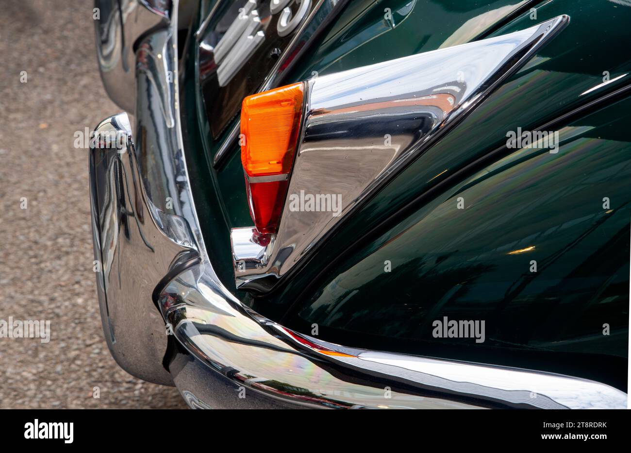 Jaguar XK150 classica auto sportiva britannica Foto Stock