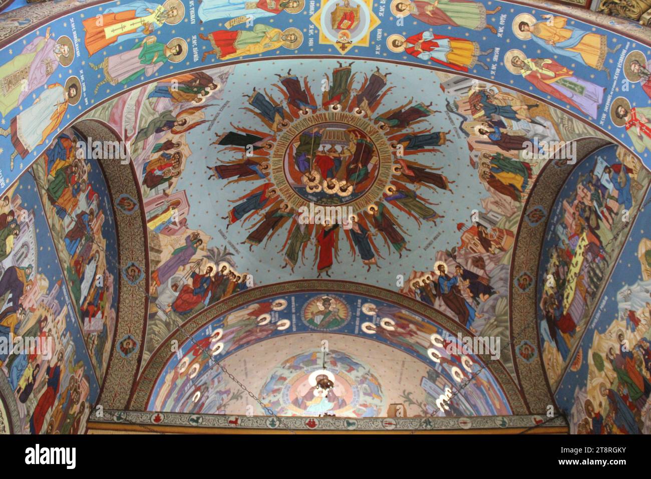 Chiesa ortodossa rumena di Sant'Andrea (Biserica Buna Vestire), Brasov, Romania Foto Stock