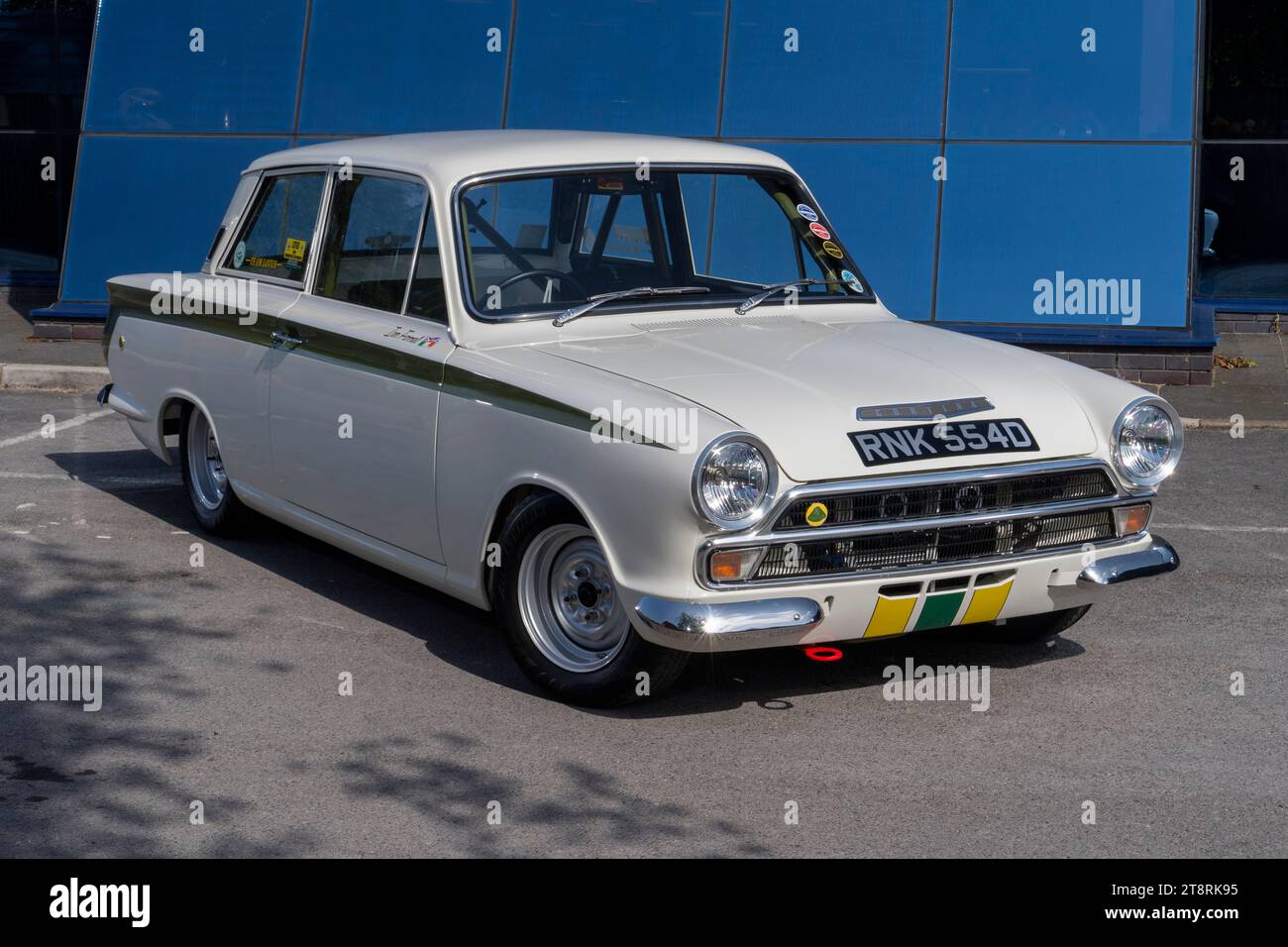 Berlina MK1 Lotus Cortina 1960s sper Foto Stock