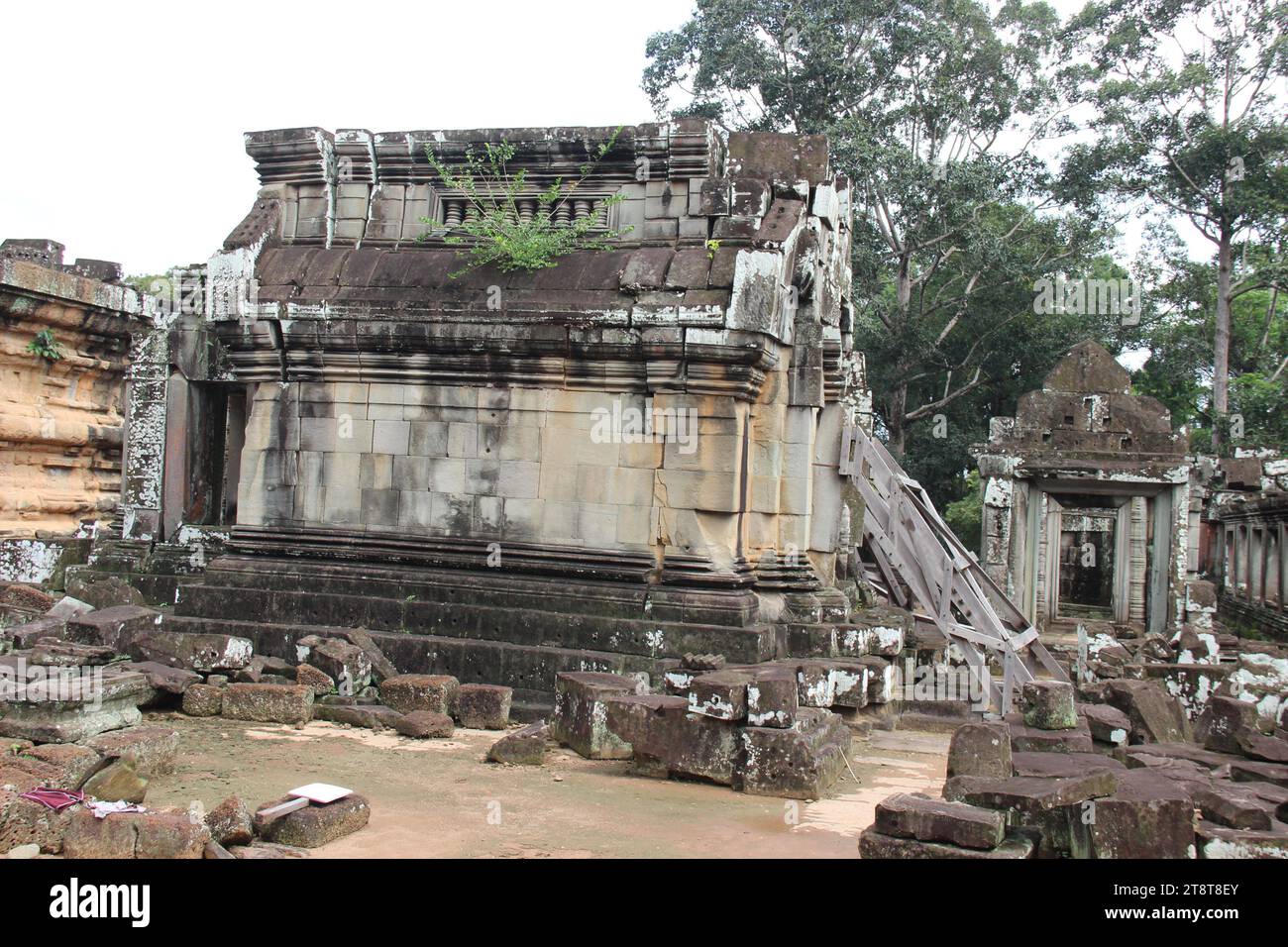 TA Keo, tempio Khmer, antica zona di Angkor, Cambogia. Regno di Jayavarman V e Jayaviravarman, tra la fine del X e l'inizio dell'XI secolo d.C. Foto Stock