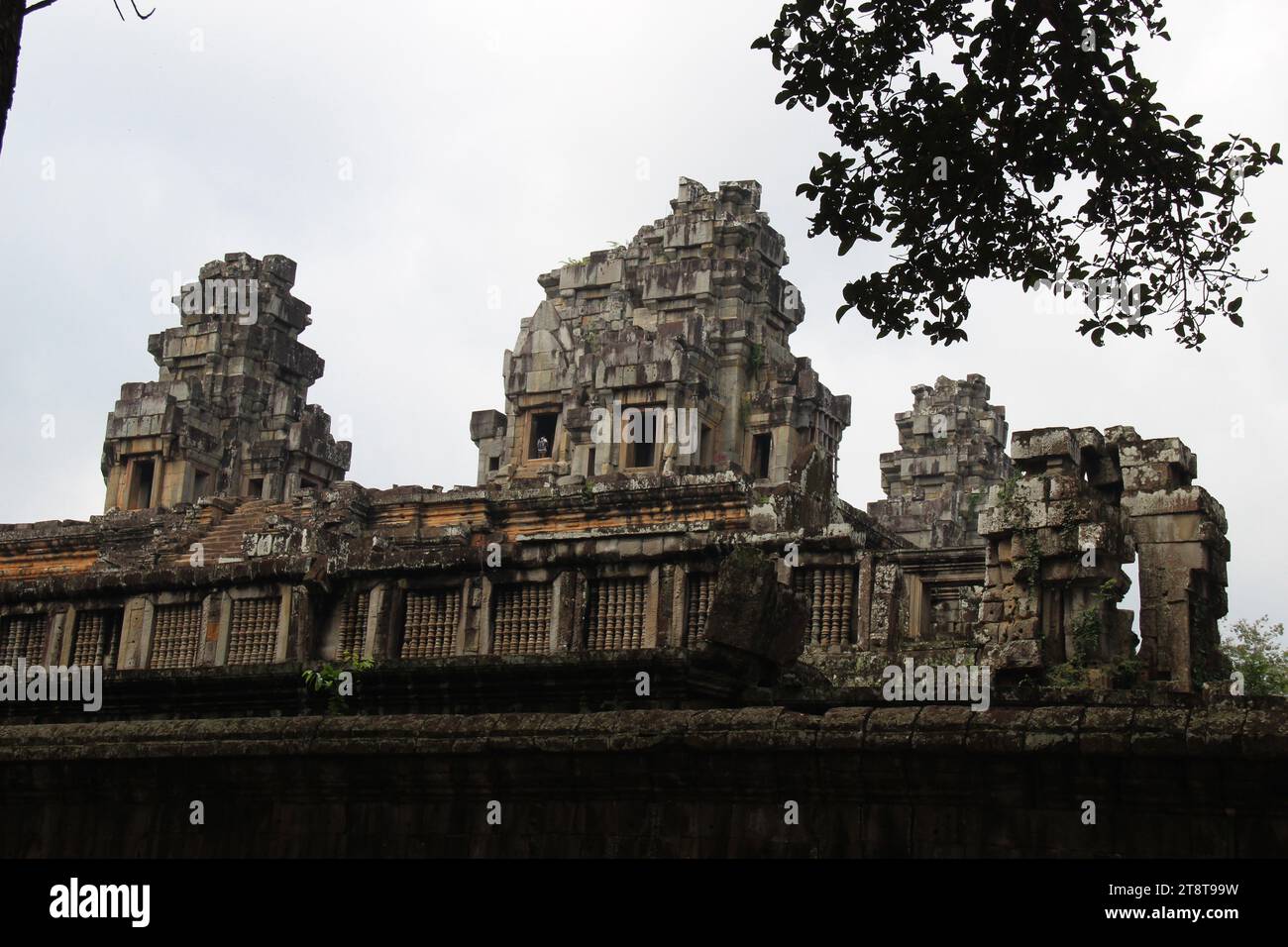 TA Keo, tempio Khmer, antica zona di Angkor, Cambogia. Regno di Jayavarman V e Jayaviravarman, tra la fine del X e l'inizio dell'XI secolo d.C. Foto Stock