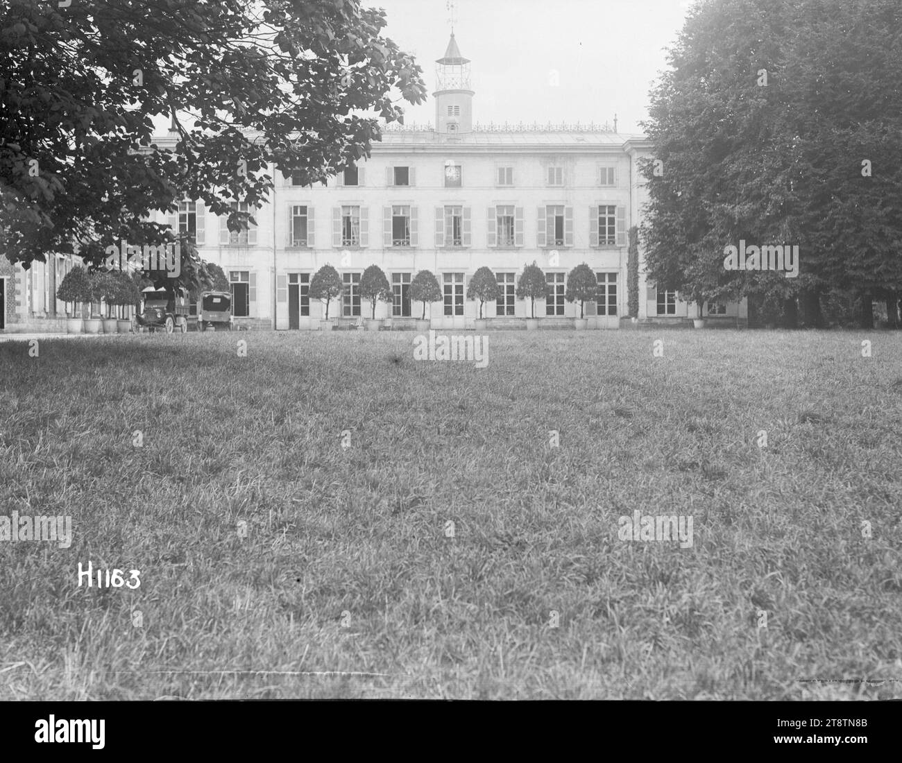 Casa di riposo per ufficiali neozelandesi in Francia, prima guerra mondiale, casa di riposo per ufficiali neozelandesi, Francia. Foto scattata nel 1917 Foto Stock