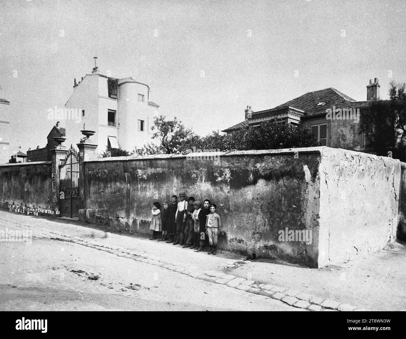 Rue de la Chine n. 22, 20th District, Parigi, Union Photographique French, Photographer, Union Photographique francese, Photographer, Array, Graphic Arts, Photography, Aristotipo Foto Stock