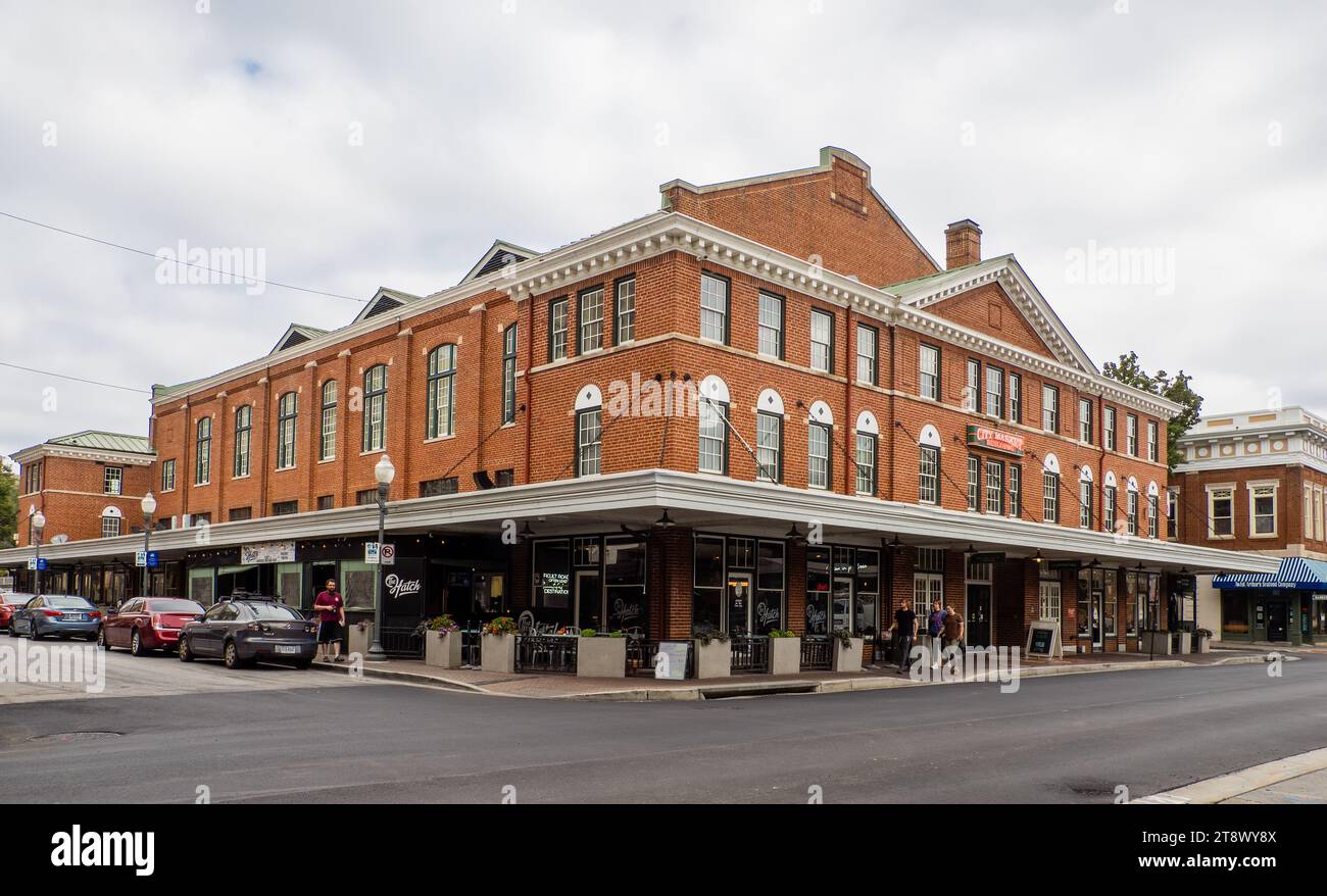 City Market Building, Roanoke, Virginian, USA Foto Stock