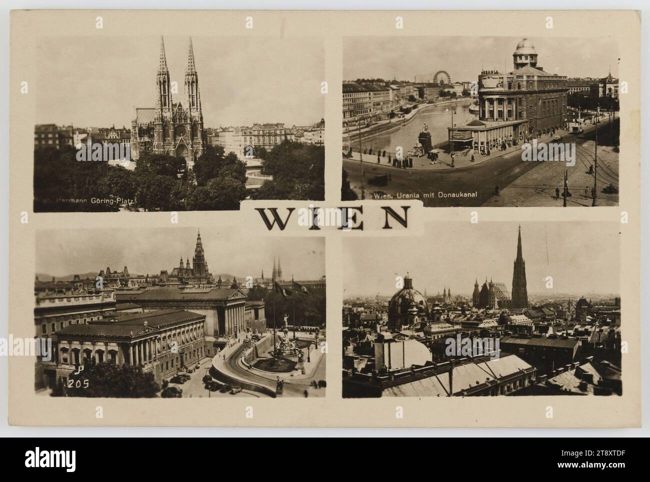 VIENNA, Unknown, 1943, cartone, carta gelatina argento, altezza x larghezza: ca. 9 x 14 cm, iscrizione, DA, Vienna, A, Leipzig (D), INDIRIZZO, Sig., in, Leipzig S. 3rd, Watestrasse 39esimo, MESSAGGIO, Vienna, 2, 6. 43, Mein theuerster Fritz!, Komme unmöglich zum, Briefe schreiben das beim Gericht befriedigt mich nicht der alte lügt ja terribly. Ti scriverò così com'era, lo manderò solo alla corte. Era completa [vendetta]; queste persone temevano di dare fuoco alla loro casa, che anche il padre temeva. Siamo in salute, lodate Dio. Leo inoltre, mille baci i tuoi genitori Foto Stock