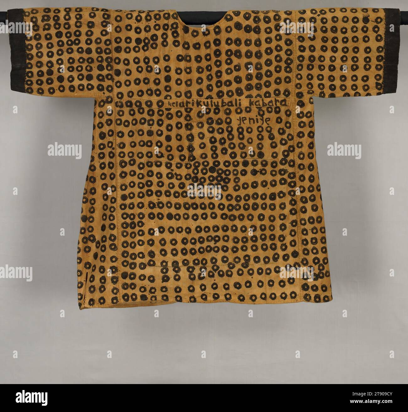 Camicia Hunter's, 20th Century, 33 5/8 x 43 3/4 poll. (85,41 x 111,13 cm), tela fango, pigmento; stampata, Mali, xx secolo Foto Stock