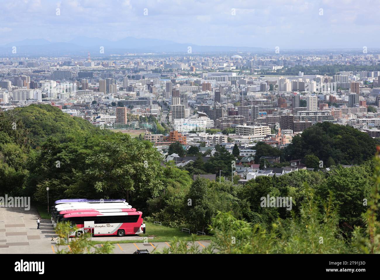 Sapporo City, Hokkaido, Giappone Foto Stock