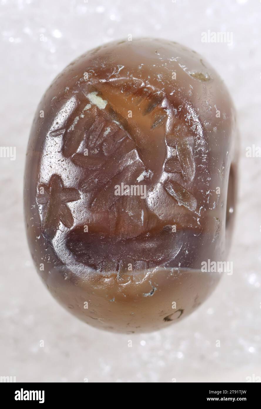 Uno dei ventuno sigilli, 800 a.C. - 400 d.C., varie, varie pietre semi-preziose, Mesopotamia, VIII secolo a.C. - V secolo d.C. Foto Stock