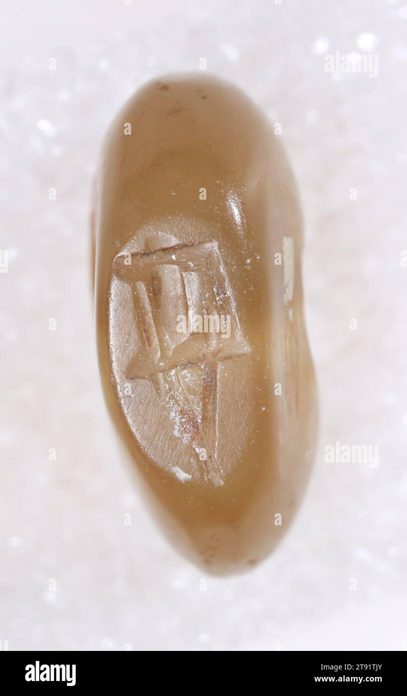 Uno dei ventuno sigilli, 800 a.C. - 400 d.C., varie, varie pietre semi-preziose, Mesopotamia, VIII secolo a.C. - V secolo d.C. Foto Stock